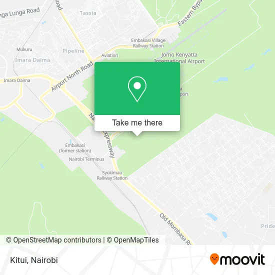 Kitui map