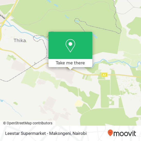 Leestar Supermarket - Makongeni map