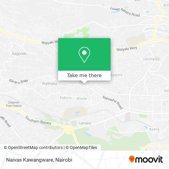 Naivas Kawangware map