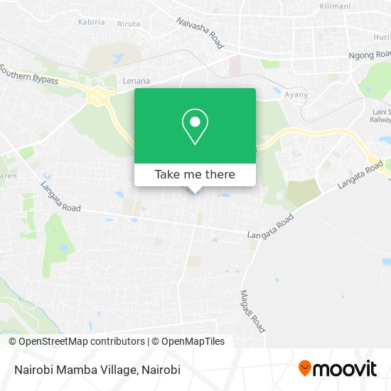 Nairobi Mamba Village map