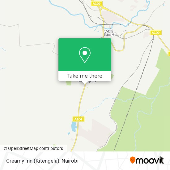 Creamy Inn (Kitengela) map