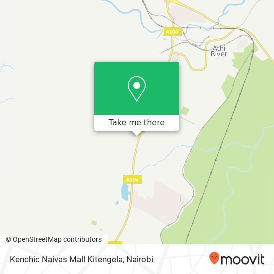 Kenchic Naivas Mall Kitengela map