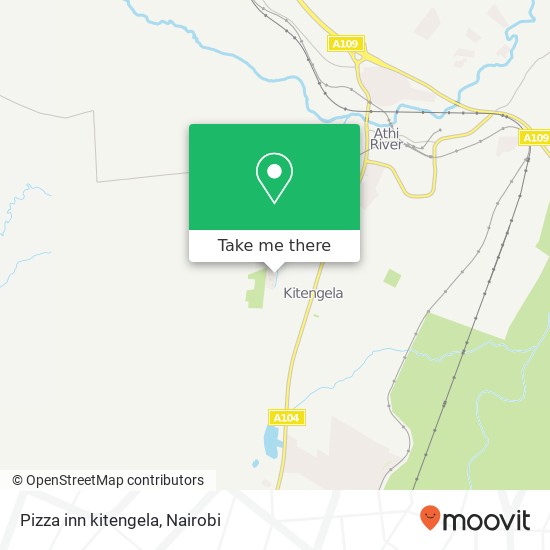 Pizza inn kitengela map