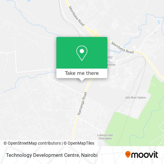 Technology Development Centre map