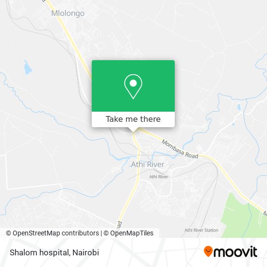 Shalom hospital map