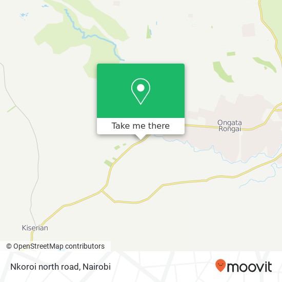 Nkoroi north road map