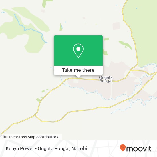 Kenya Power - Ongata Rongai map