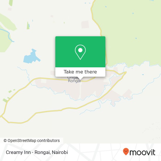 Creamy Inn - Rongai map