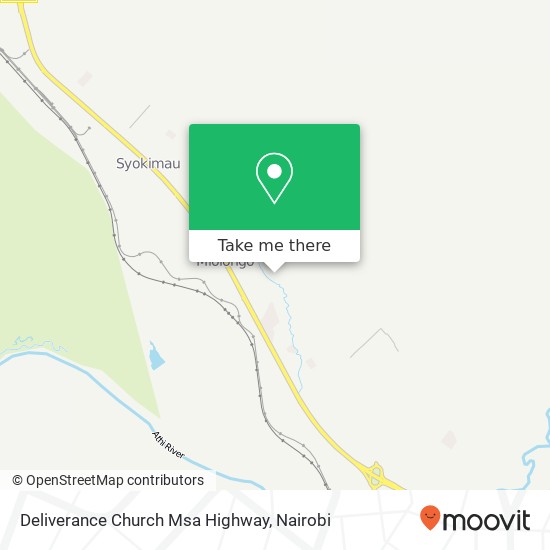 Deliverance Church Msa Highway map