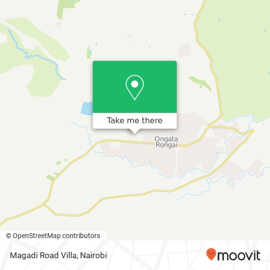 Magadi Road Villa map