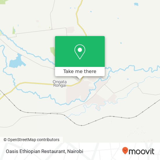 Oasis Ethiopian Restaurant map