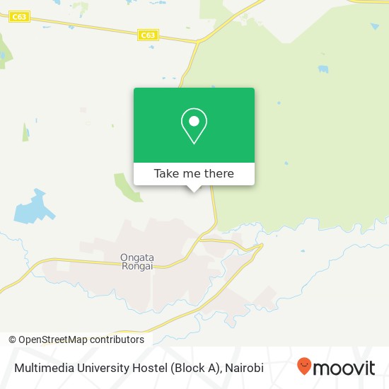 Multimedia University Hostel (Block A) map