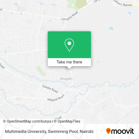 Multimedia University, Swimming Pool map