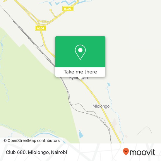 Club 680, Mlolongo map