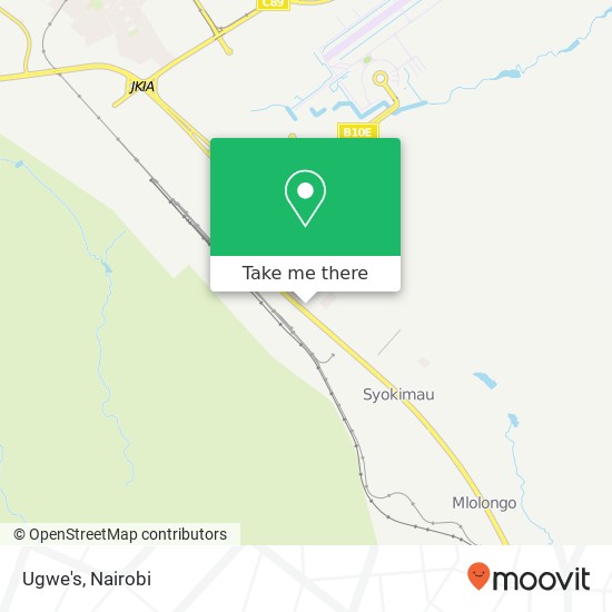 Ugwe's map