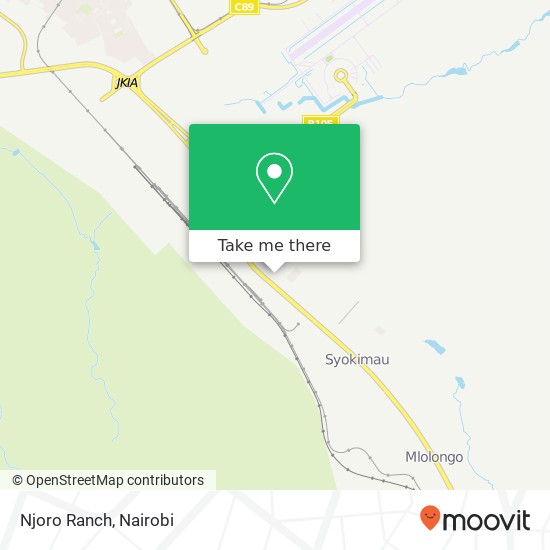 Njoro Ranch map