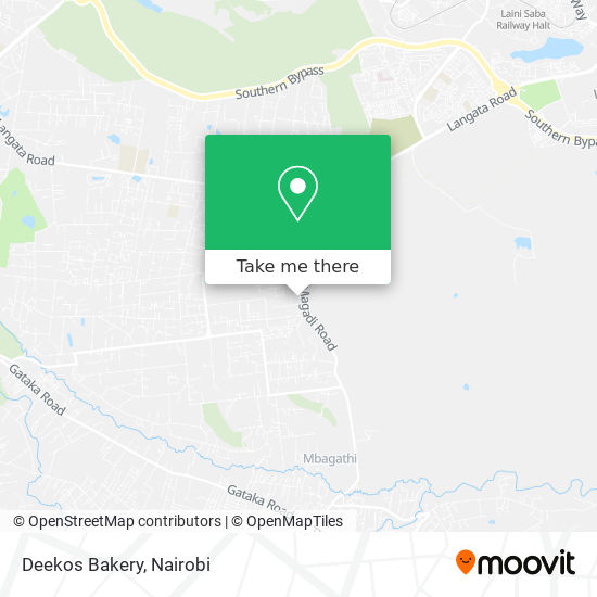 Deekos Bakery map