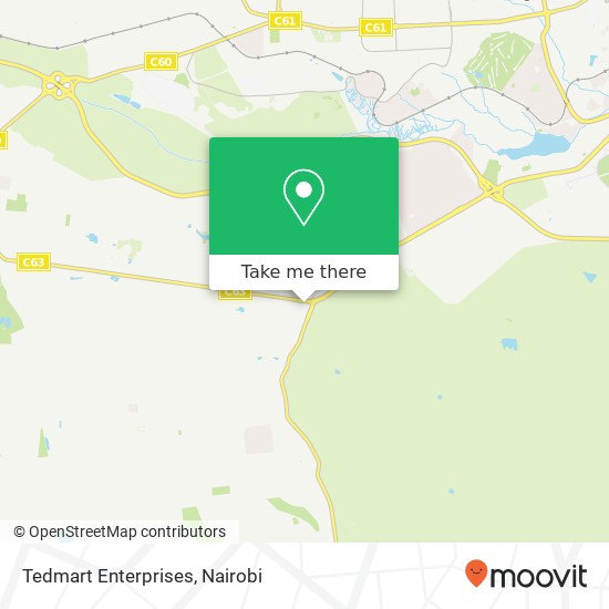 Tedmart Enterprises map