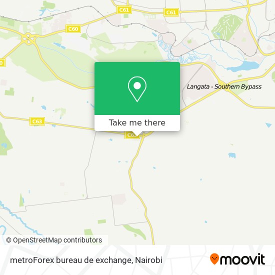 metroForex bureau de exchange map