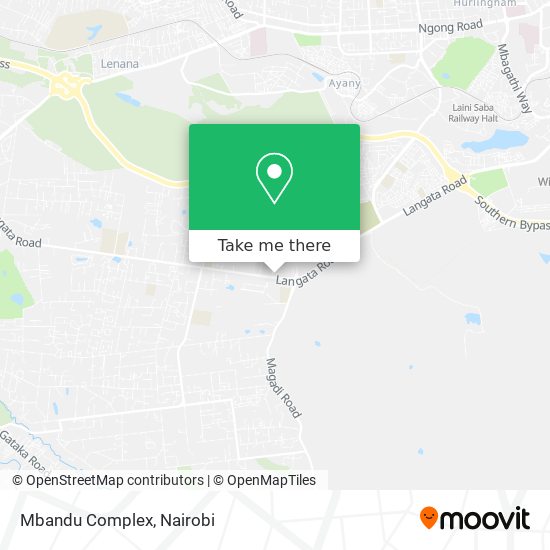 Mbandu Complex map