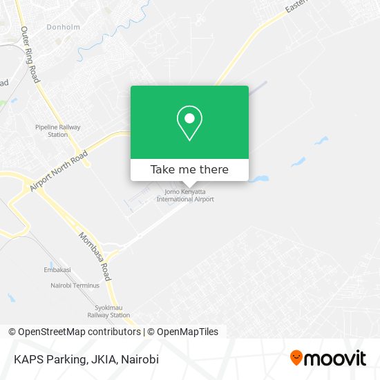 KAPS Parking, JKIA map