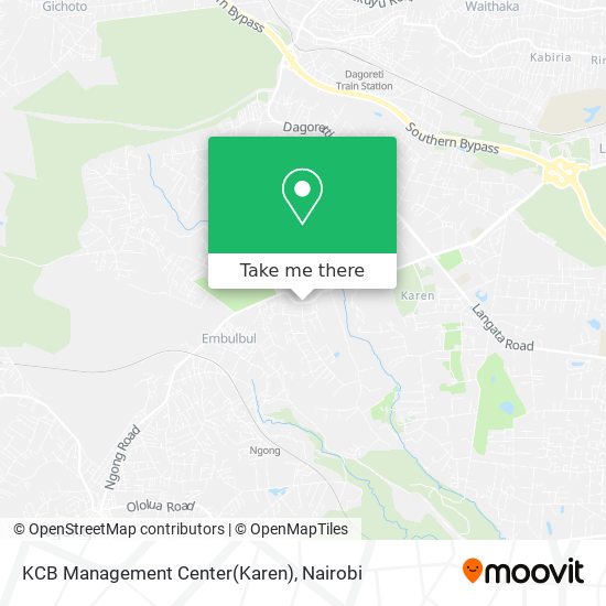 KCB Management Center(Karen) map