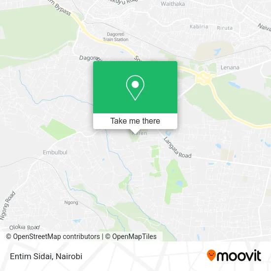 Entim Sidai map