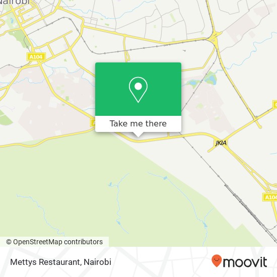 Mettys Restaurant map