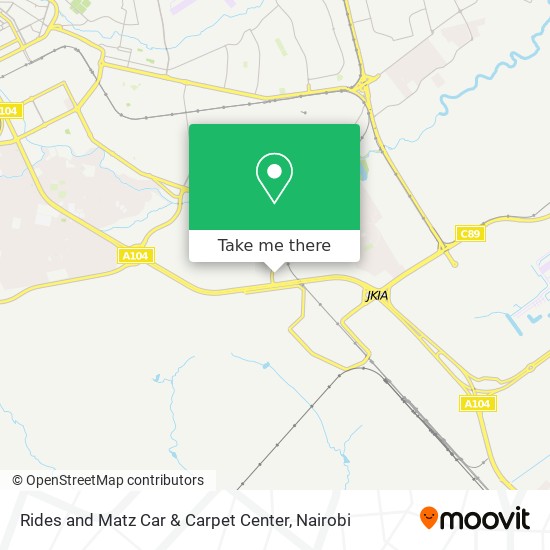 Rides and Matz Car & Carpet Center map