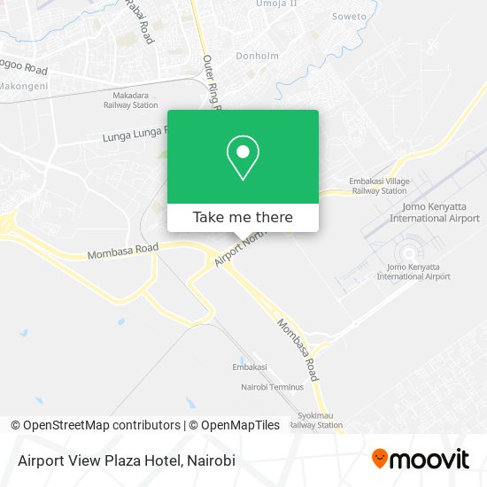 Airport View Plaza Hotel map