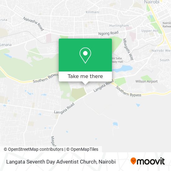 Langata Seventh Day Adventist Church map