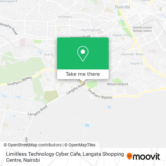 Limitless Technology Cyber Cafe, Langata Shopping Centre map