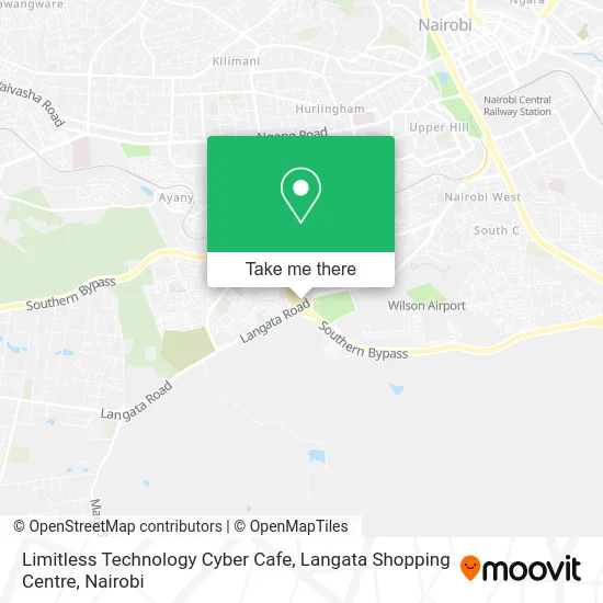 Limitless Technology Cyber Cafe, Langata Shopping Centre map