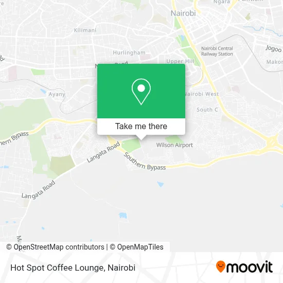Hot Spot Coffee Lounge map