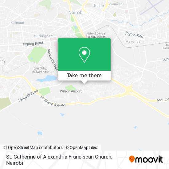 St. Catherine of Alexandria Franciscan Church map