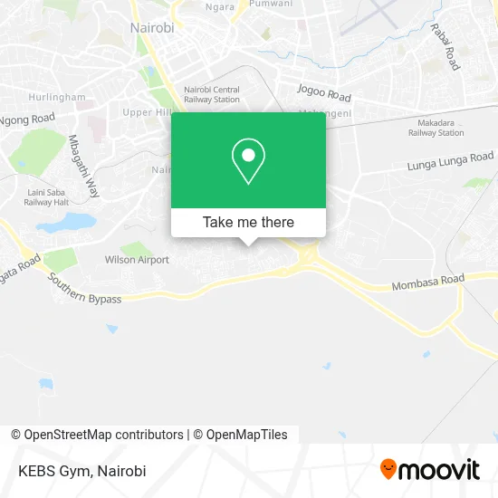 KEBS Gym map