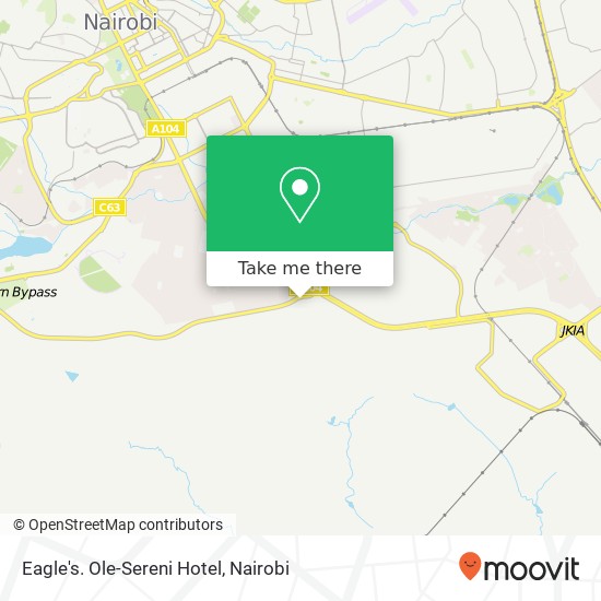 Eagle's. Ole-Sereni Hotel map