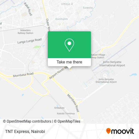 TNT Express map