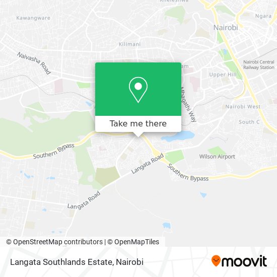 Langata Southlands Estate map