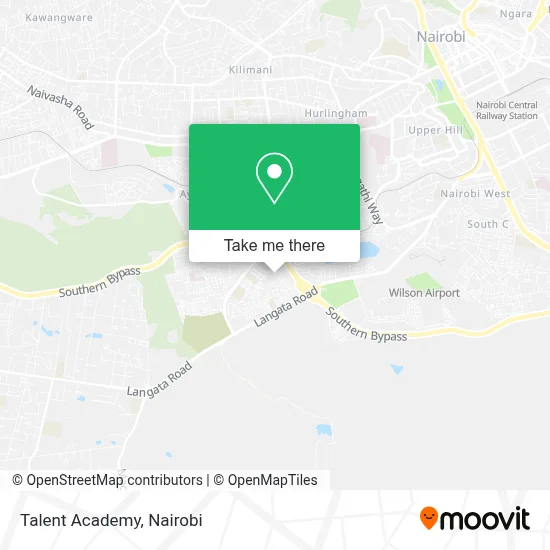 Talent Academy map