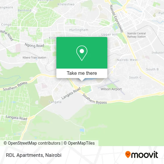 RDL Apartments map
