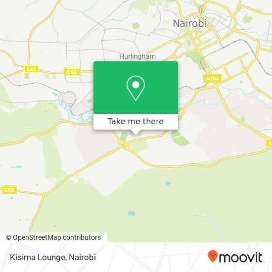 Kisima Lounge map