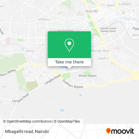 Mbagathi road map