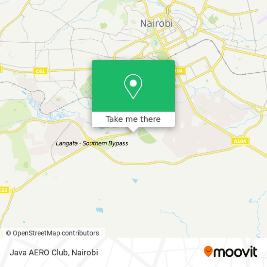 Java AERO Club map