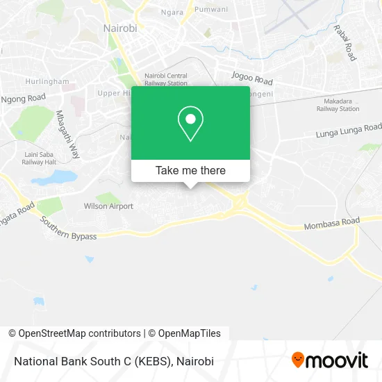 National Bank South C (KEBS) map