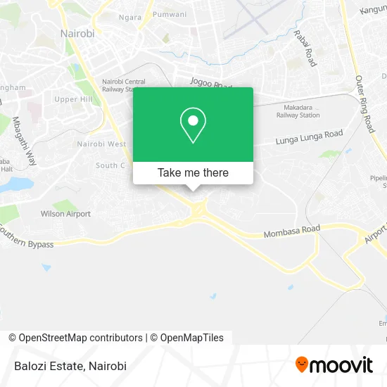 Balozi Estate map
