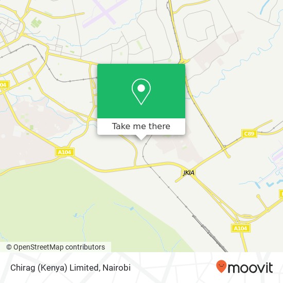 Chirag (Kenya) Limited map