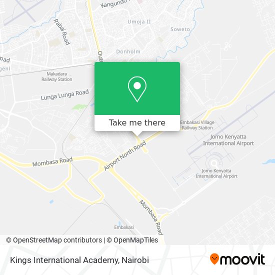 Kings International Academy map