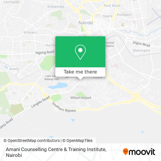 Amani Counselling Centre & Training Institute map