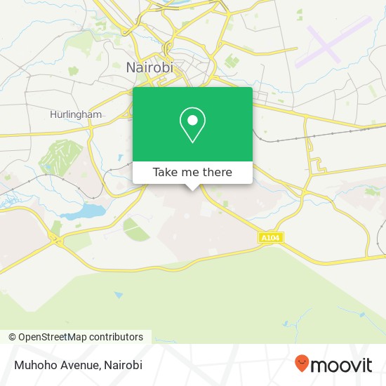 Muhoho Avenue map